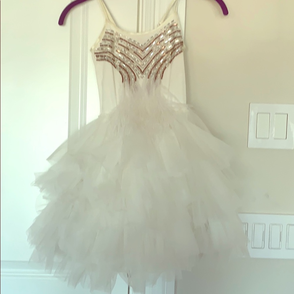 Gorgeous white tutu dumonde dress